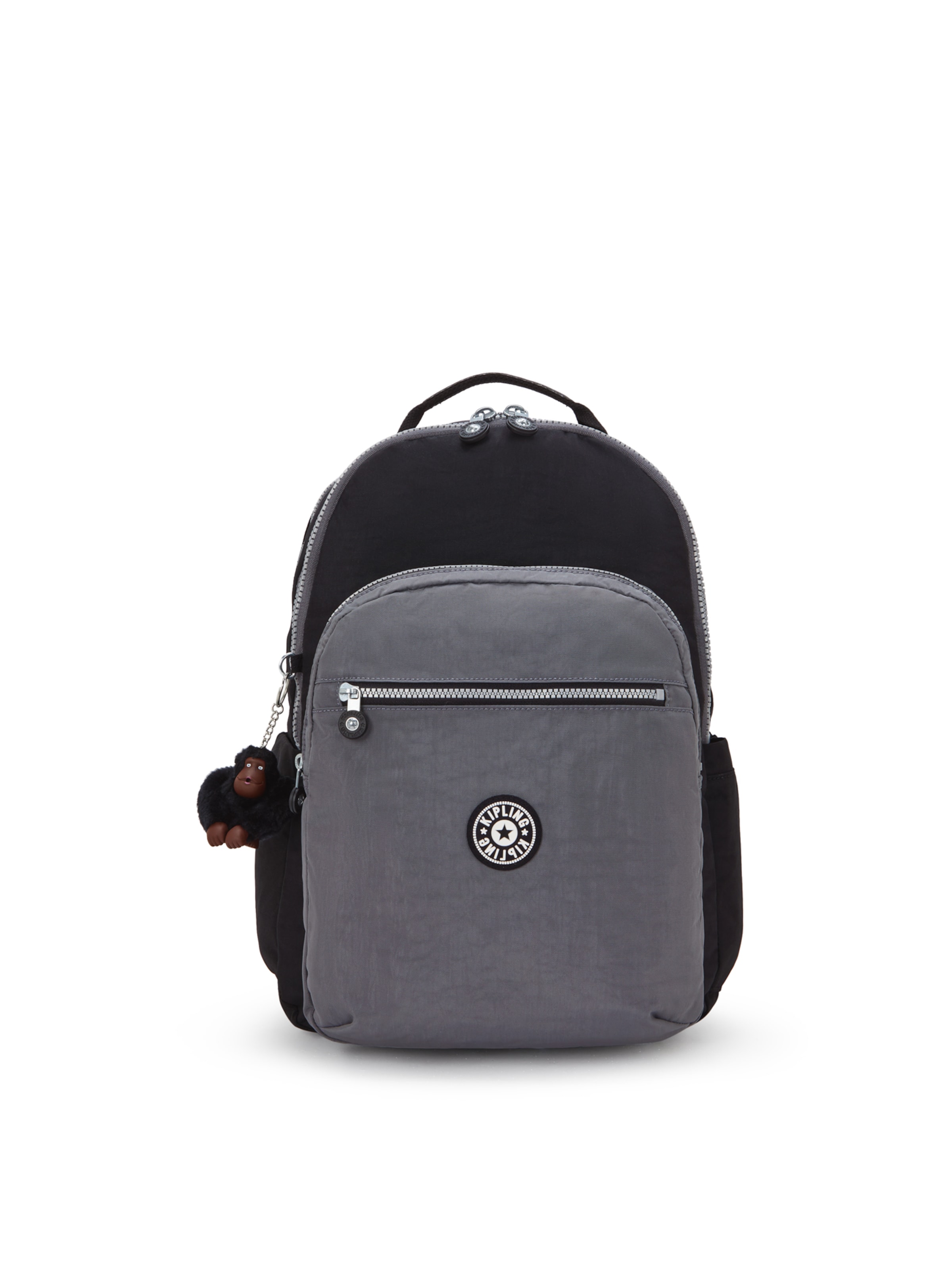 KIPLING Rucksack 'Seoul' in Schwarz: Vorderseite