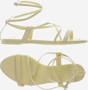 BOSS Sandals & High-Heeled Sandals in 38 in Yellow: front