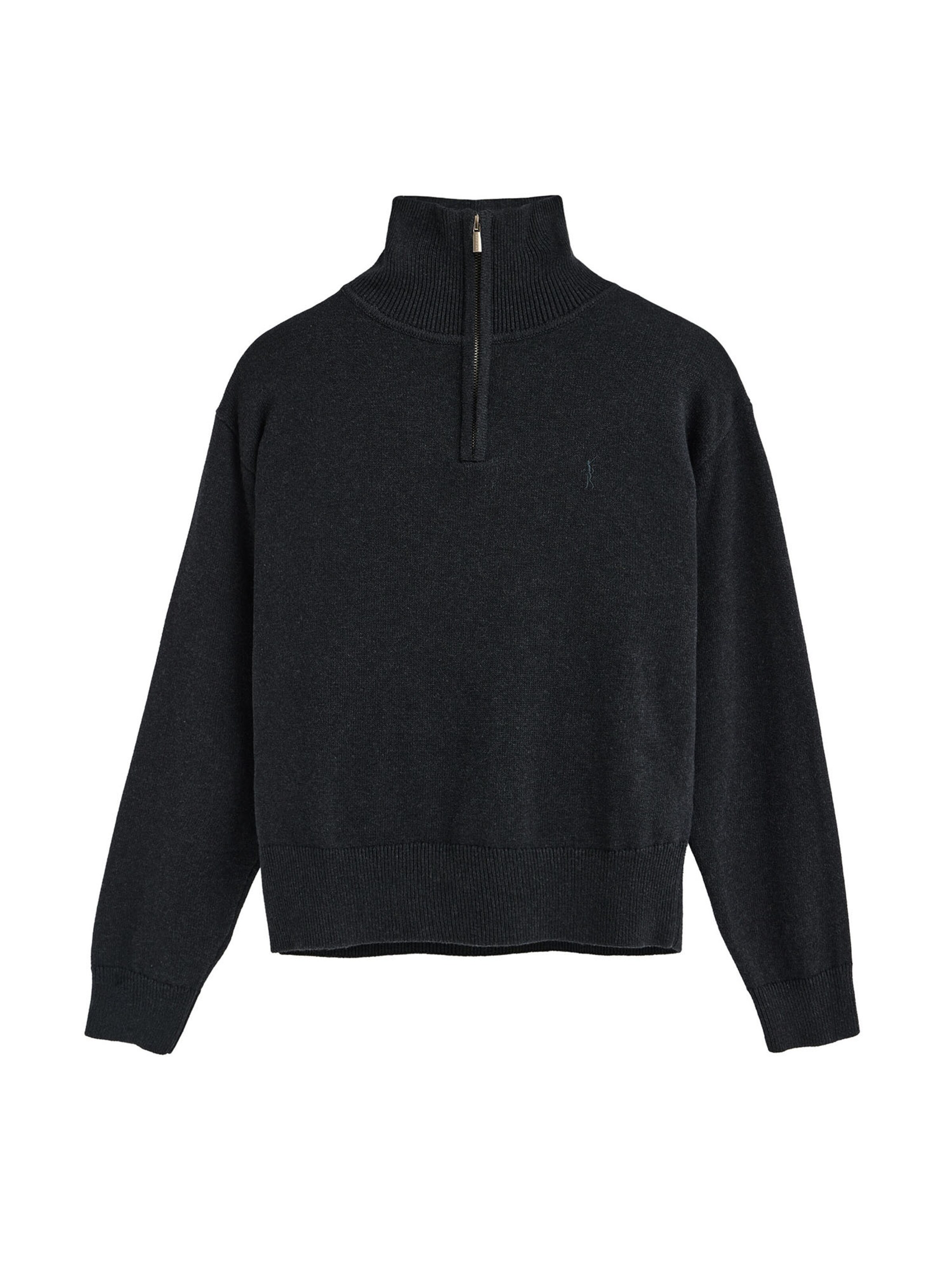 Polo Club Pullover in Schwarz: Vorderseite