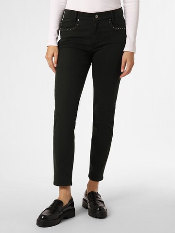 Anna Montana Slim fit Jeans 'Angelika' in Black: front