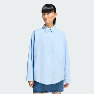 ADIDAS ORIGINALS Blouse in Blauw: voorkant