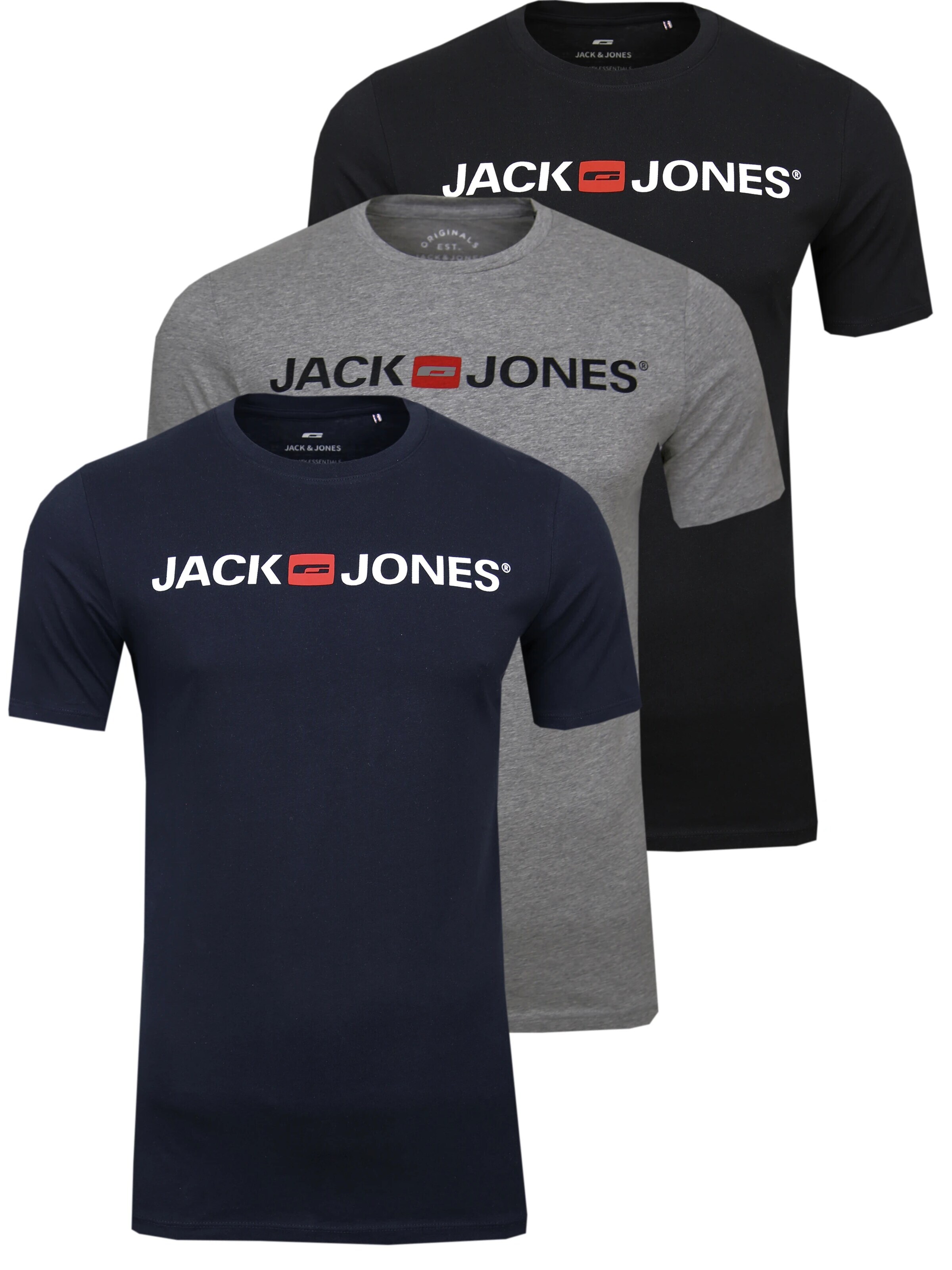 JACK & JONES Shirt in Black: front