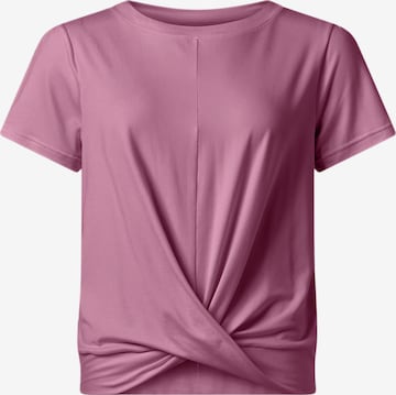 SWEDEMOUNT Funktionsbluse 'Core' i lilla: forside
