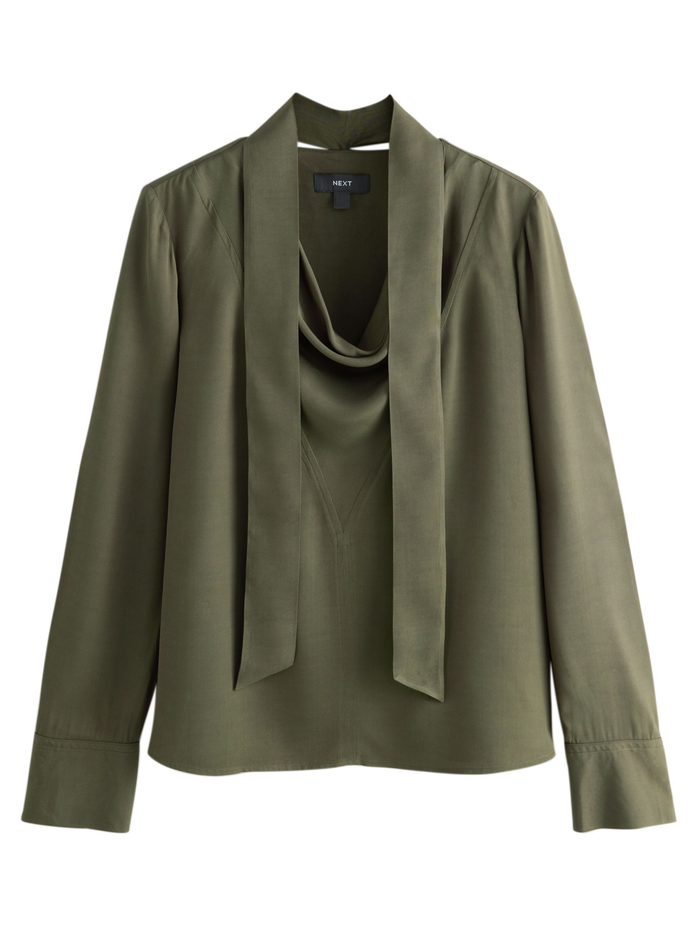 Next Shirt in Grün: Vorderseite