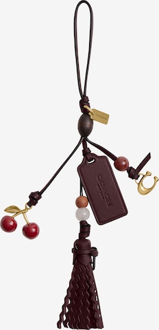 raudona COACH Raktų laikiklis: priekis