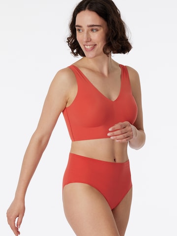 Slip ' Invisible Soft ' SCHIESSER en rouge