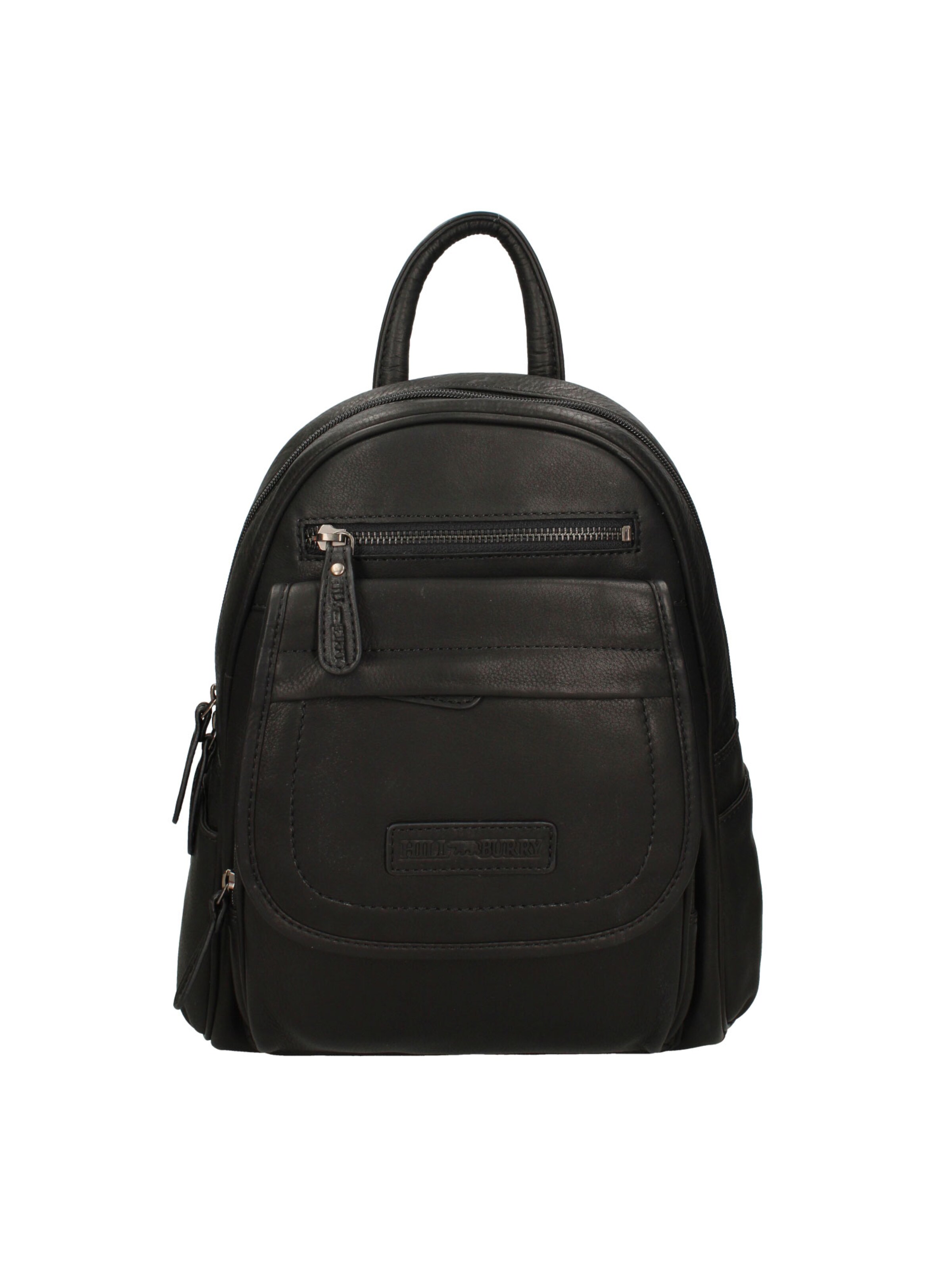 Zaino di HILL BURRY in nero: frontale