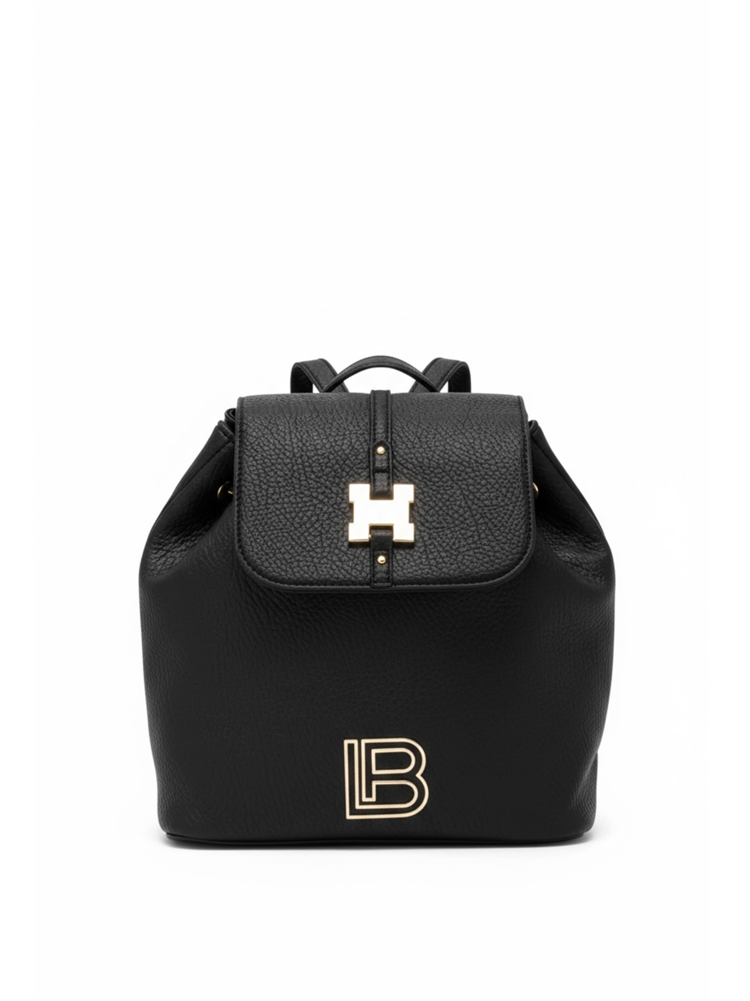Zaino 'Felyx 3' di Laura Biagiotti in nero: frontale