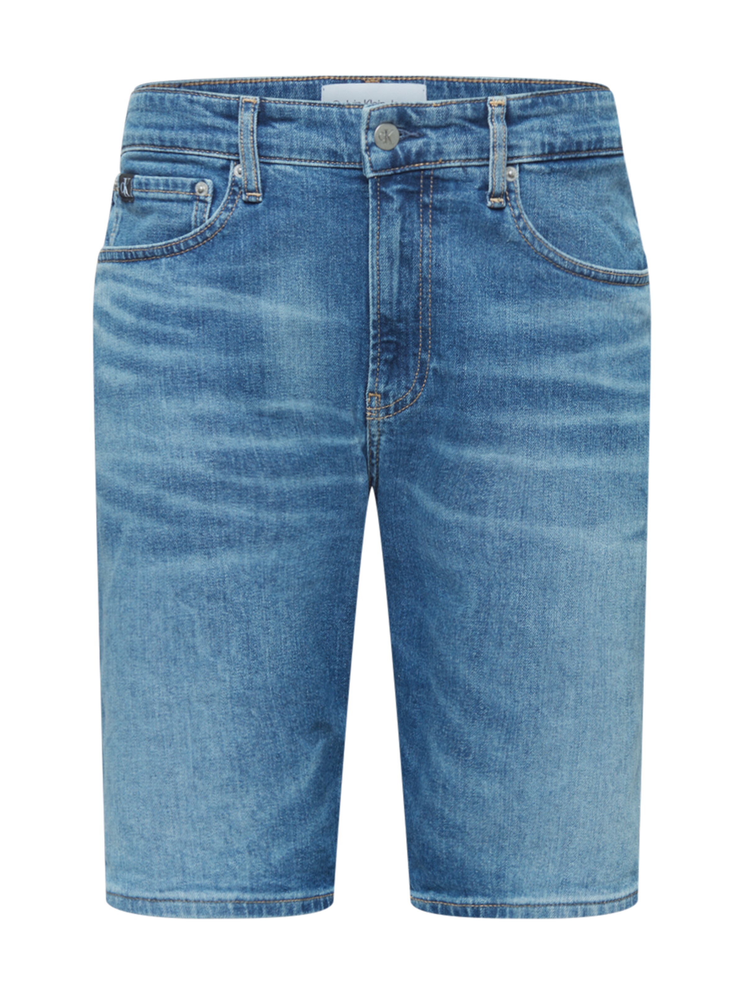 Calvin Klein Jeans Regular Shorts in Blau: Vorderseite