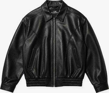 Veste mi-saison Vertere Berlin en noir : devant