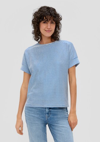 s.Oliver T-Shirt in Blau: predná strana