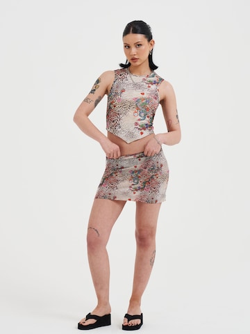 Ed Hardy Юбка в Бежевый