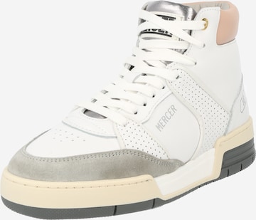 Sneaker alta 'The 88' di Mercer Amsterdam in bianco: frontale