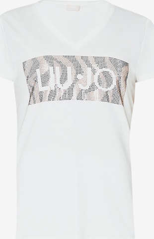 T-shirt Liu Jo en blanc : devant