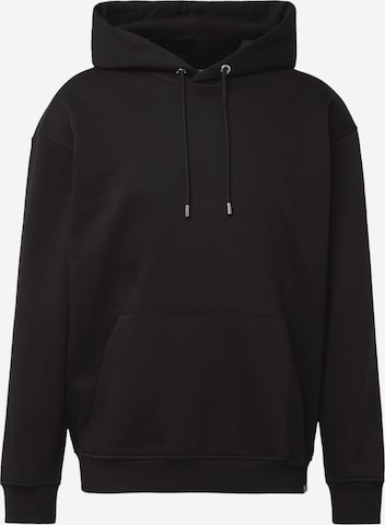 s.Oliver Sweatshirt in Zwart: voorkant