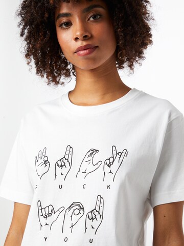 T-shirt Mister Tee en blanc