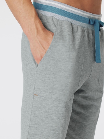 SCHIESSER Pajama Pants ' Mix & Relax ' in Grey