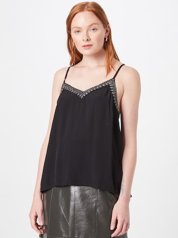 ABOUT YOU Top 'Joy' in Black: front