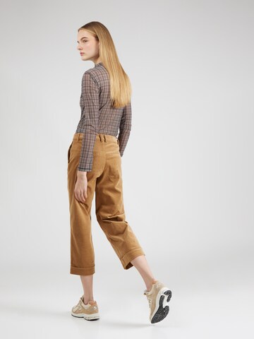 s.Oliver Loose fit Trousers in Brown