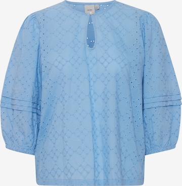 ICHI Blouse 'IHULVIA' in Blue: front