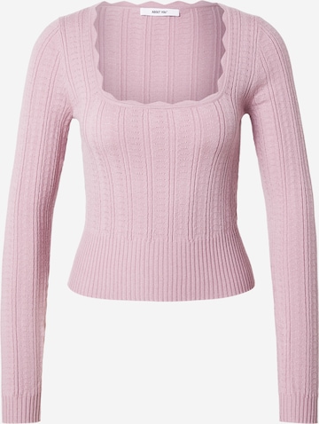 ABOUT YOU Свитер 'Maria' в Ярко-розовый: спереди