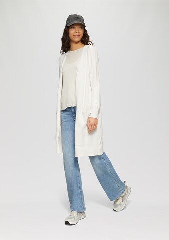 QS Gebreid vest in Beige
