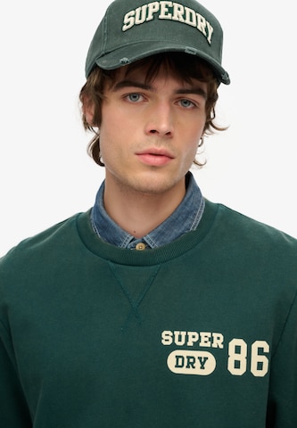 Sweat-shirt Superdry en vert