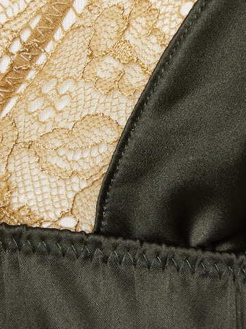 LOVE Stories Треугольник Бюстгальтер 'Love Lace' в Зеленый