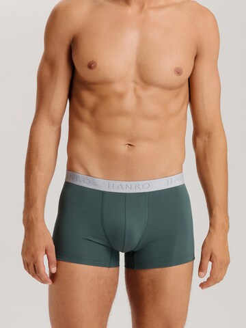 Boxers 'Essentials' Hanro en bleu : devant