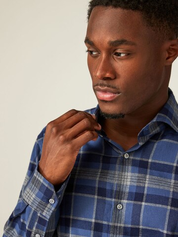Coupe regular Chemise Next en bleu