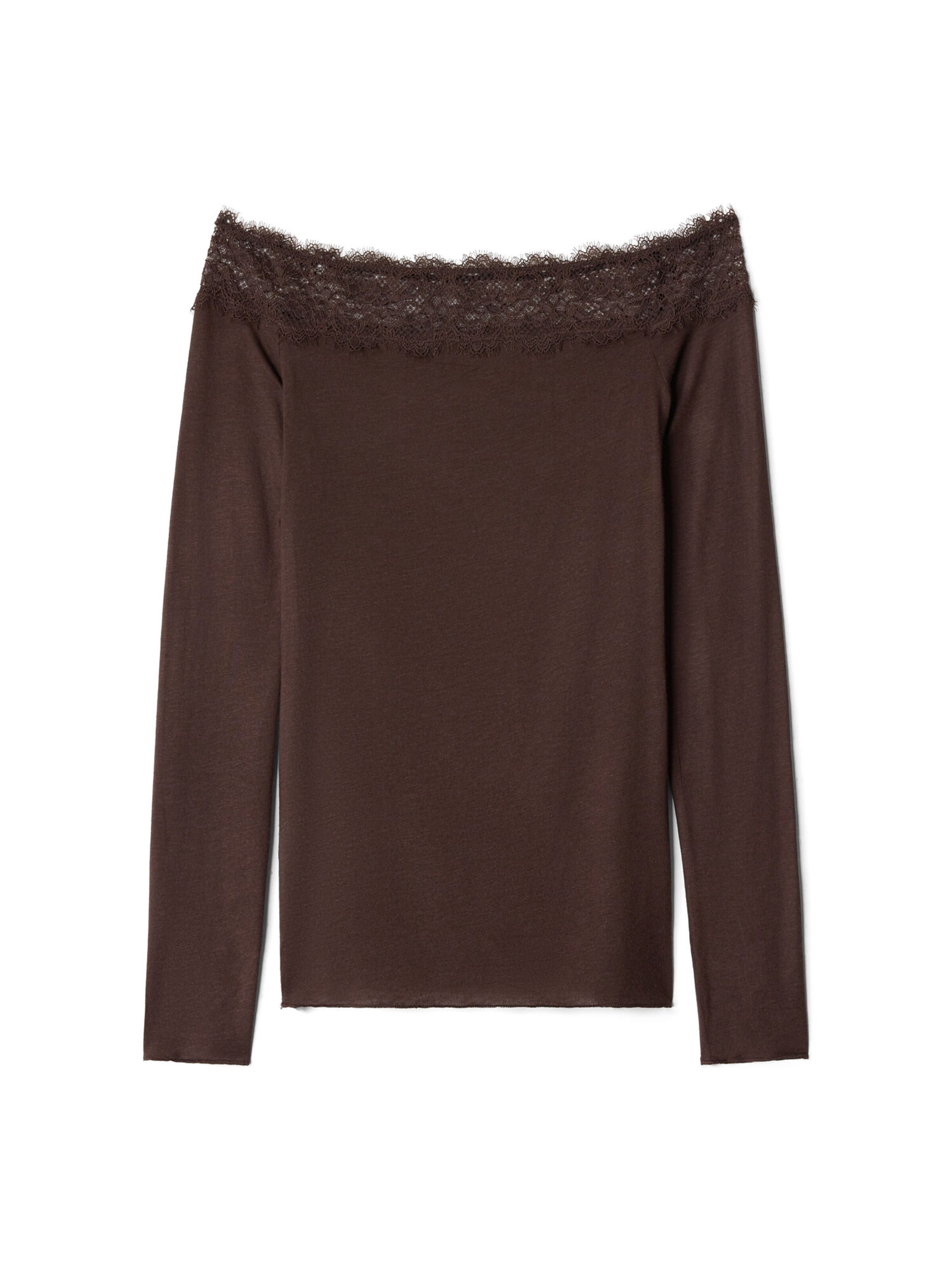 INTIMISSIMI Shirt in Brown: front