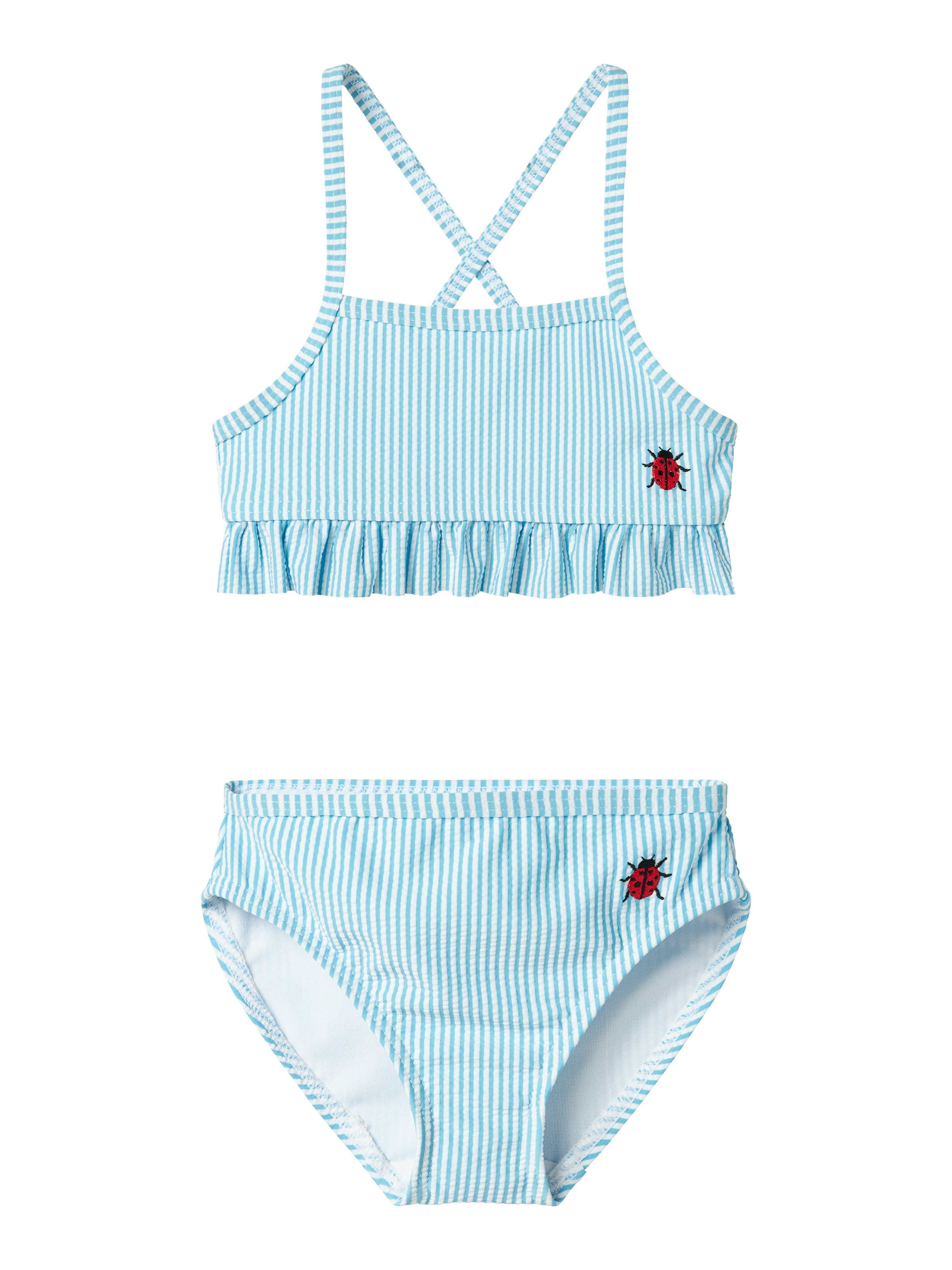 Bustino Bikini 'NMFZammer' di NAME IT in blu: frontale
