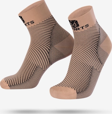 SWORTS Sportsocken 'Vital' in Beige: Vorderseite