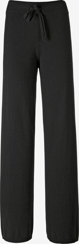 Loosefit Pantalon include en noir : devant