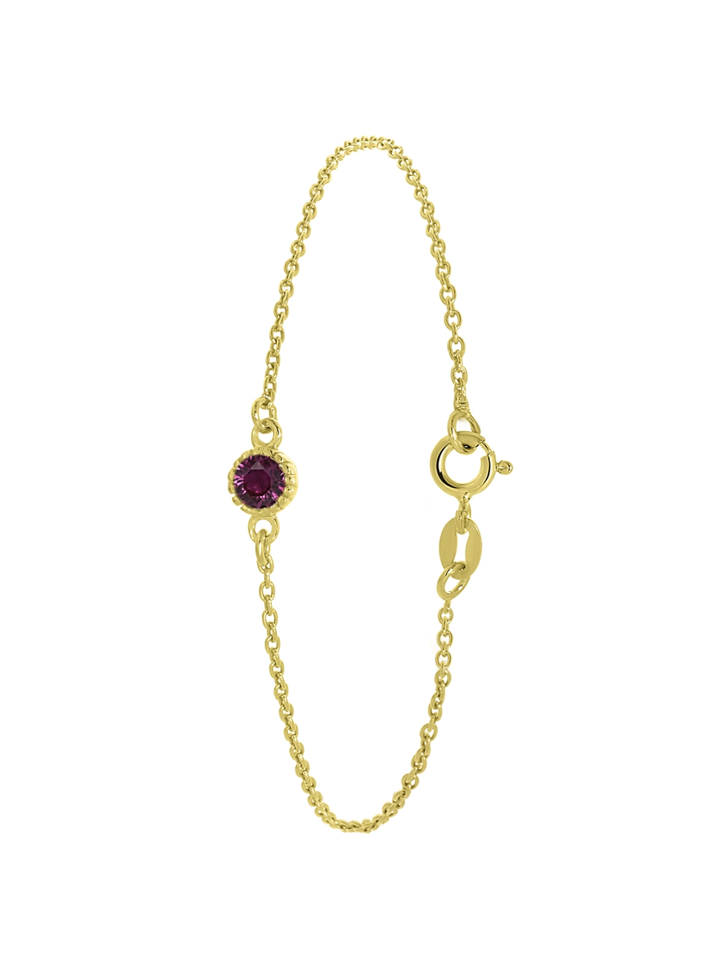 Lucardi Bracelet in Gold: front