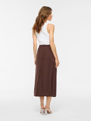 VILA Skirt in Brown