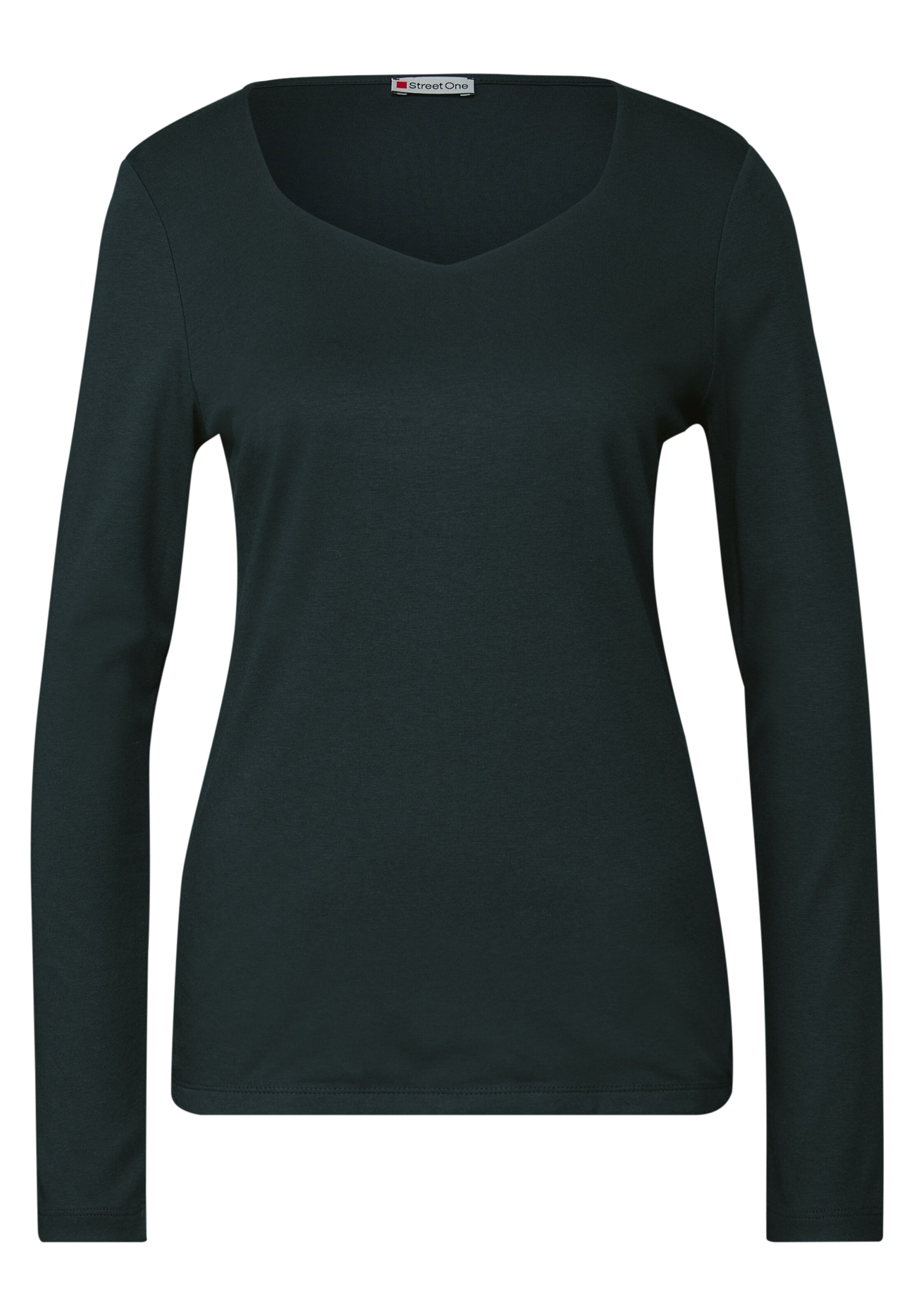 STREET ONE Shirt in Green: front