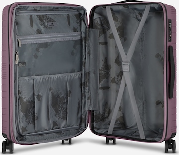 Franky Suitcase Set 'Dallas 3.0' in Purple