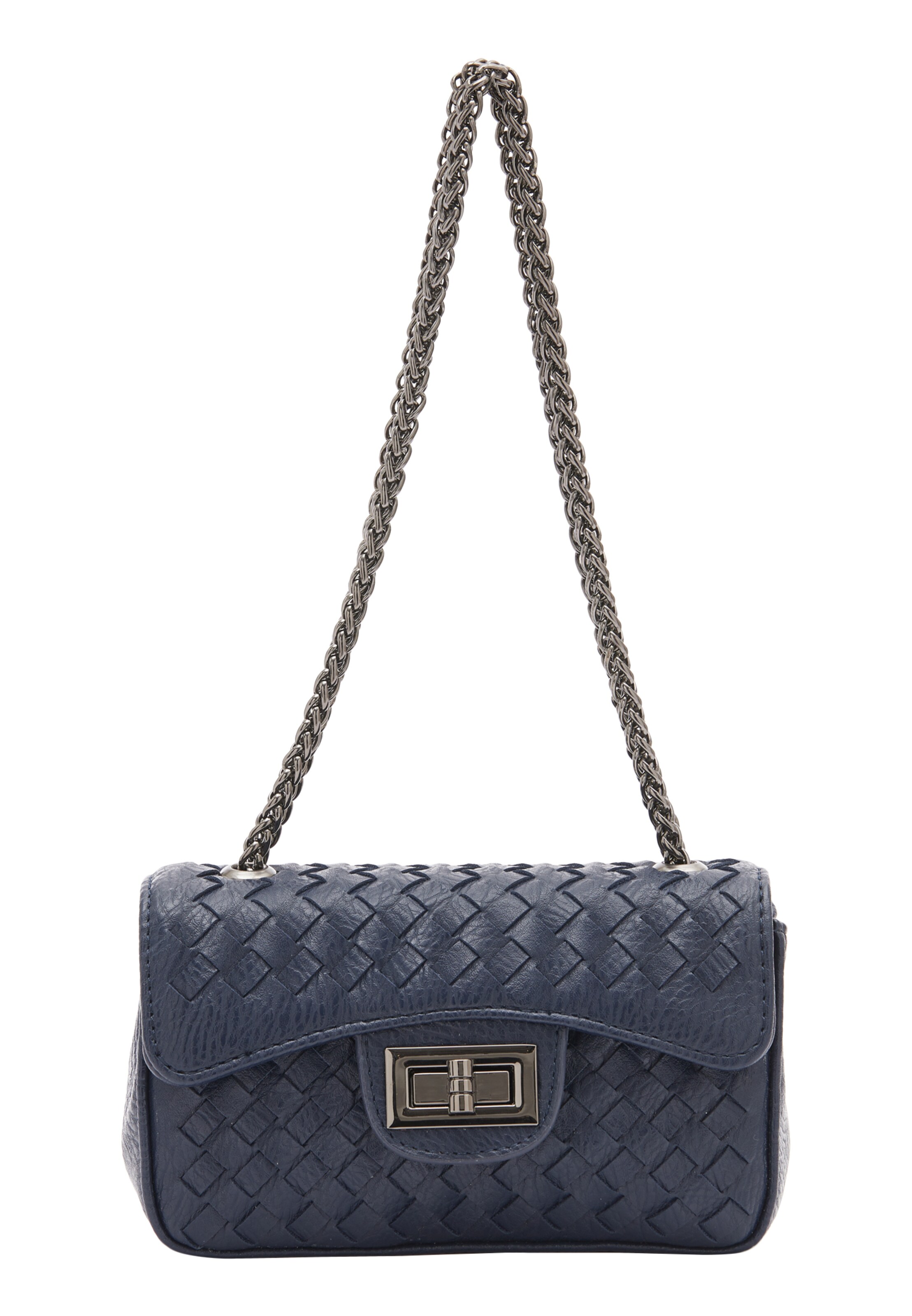 faina Mala de ombro em marinho, Vista do artigo