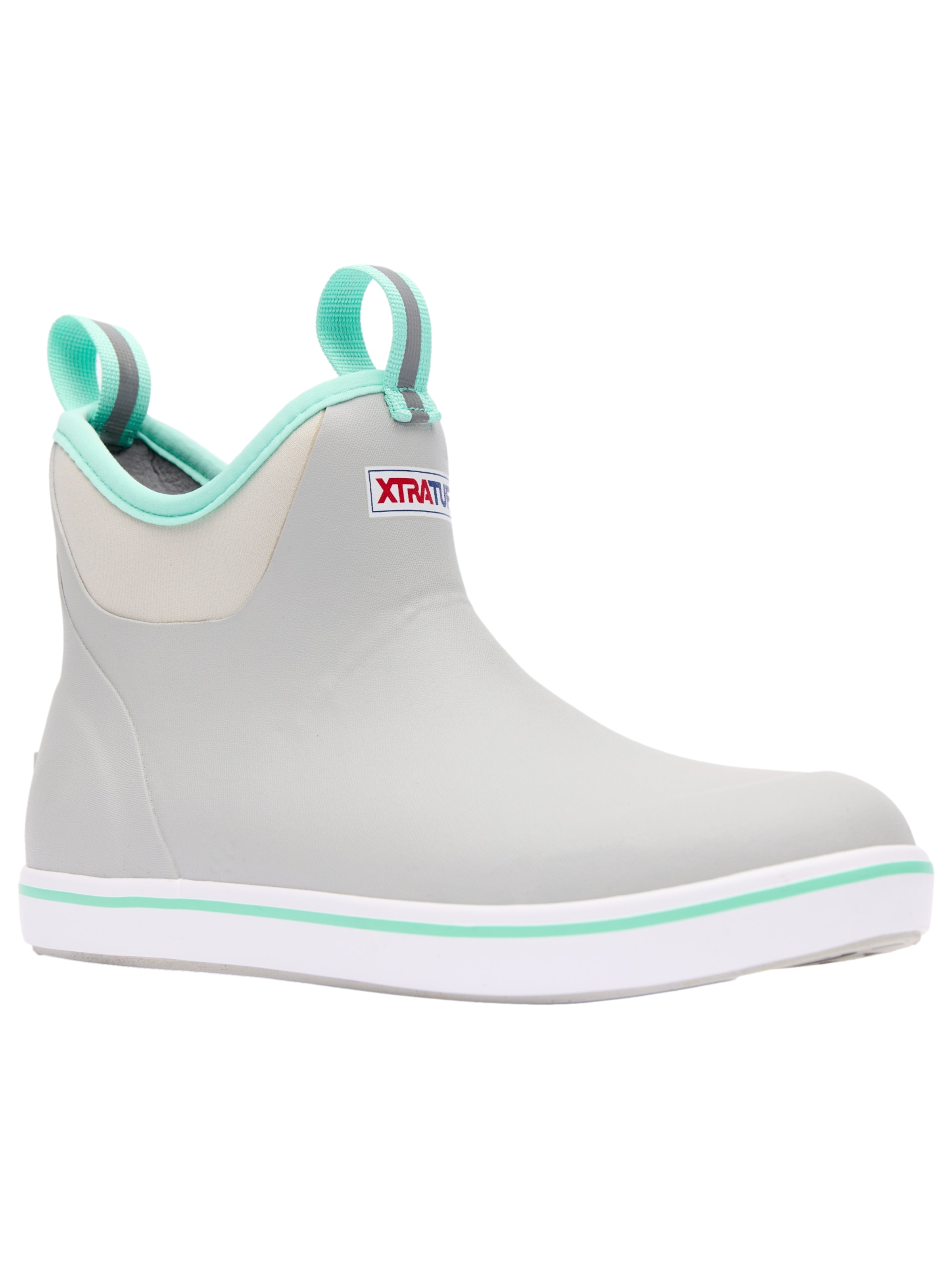 XtraTuf Gummistiefel 'Womens Ankle Deck Boot'‌‌‌‌ in Grau
