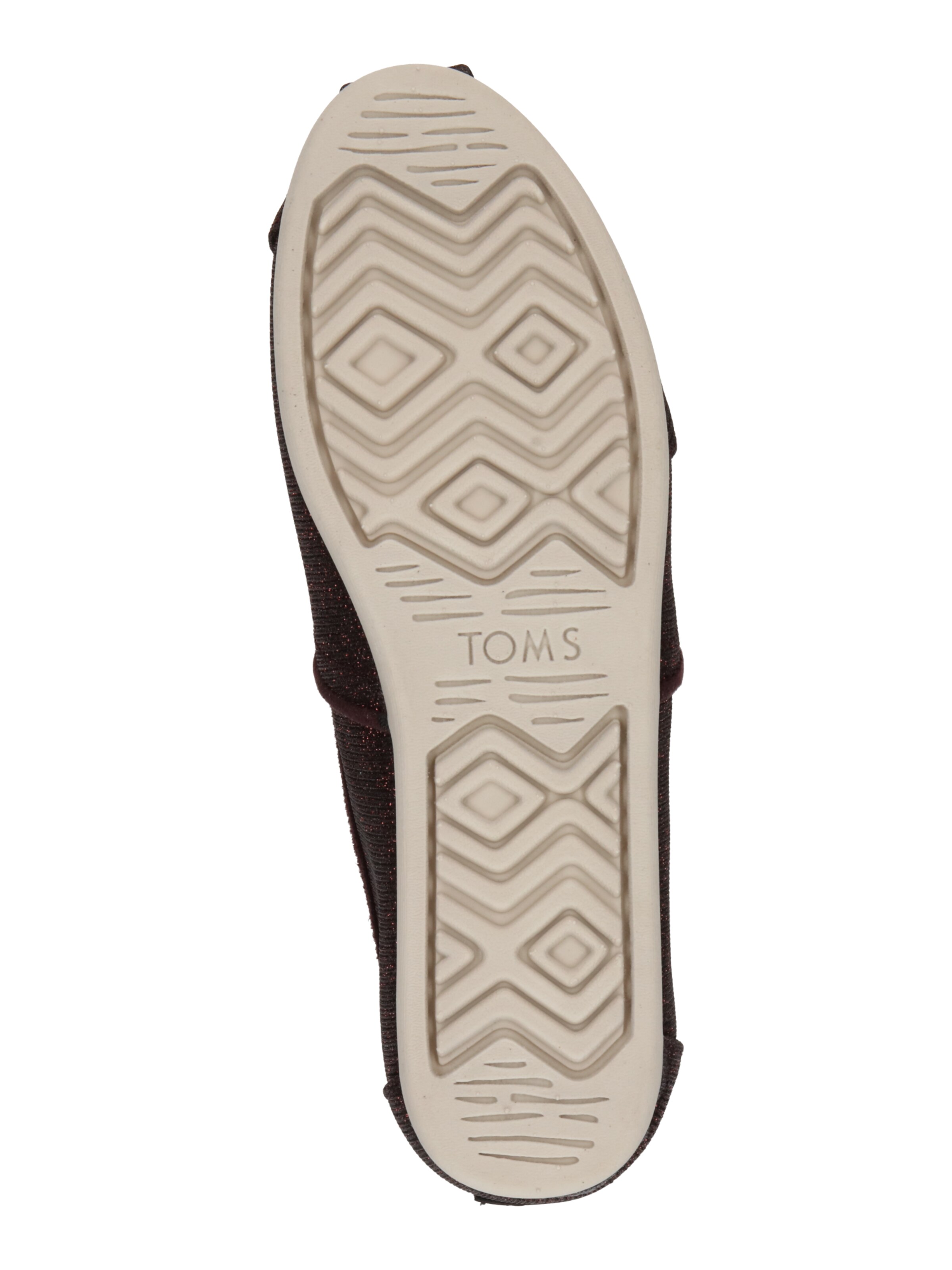TOMS Шлепанцы 'ALPARGATA' в Черный: низ