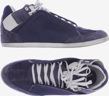 Y-3 Sneakers & Trainers in 45 in Blue: front