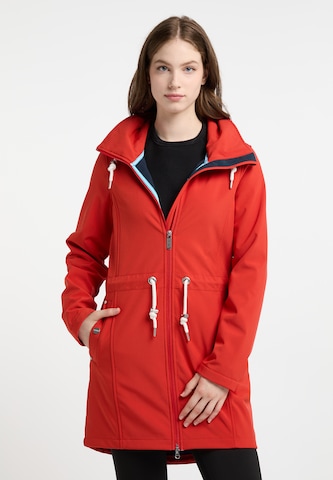 Manteau fonctionnel 'Alary' TALENCE en rouge : devant