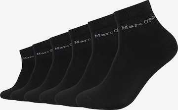 Chaussettes Marc O'Polo en noir : devant