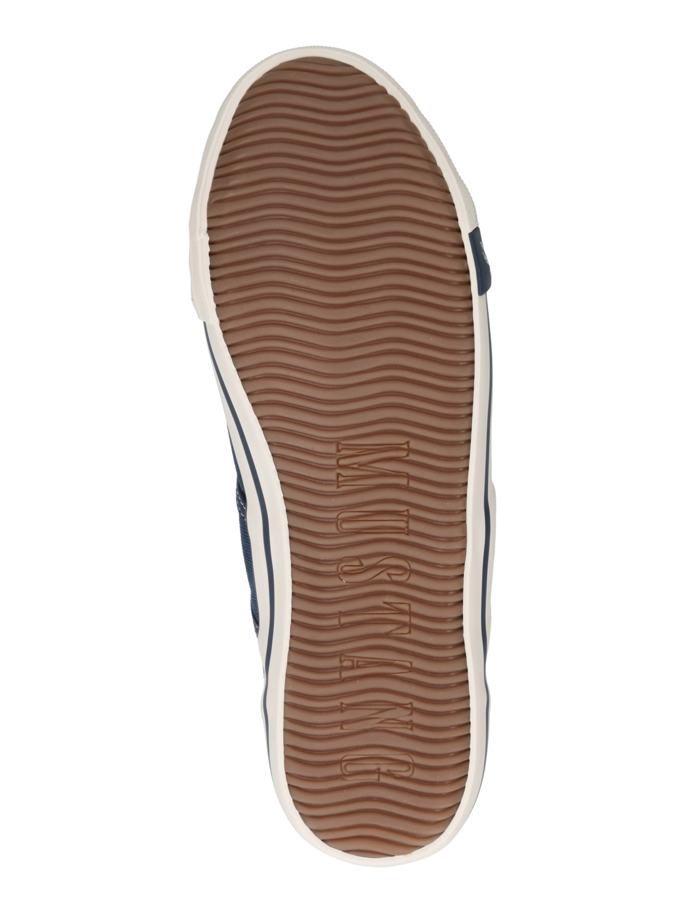 MUSTANG Слипоны в Синий