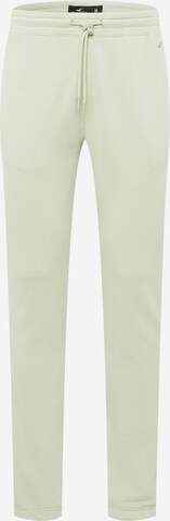 HOLLISTER Püksid, värv roheline: eest vaates