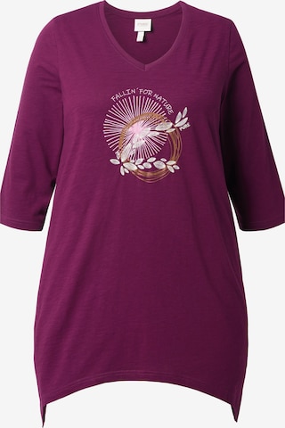 Ulla Popken Shirt in Red: front