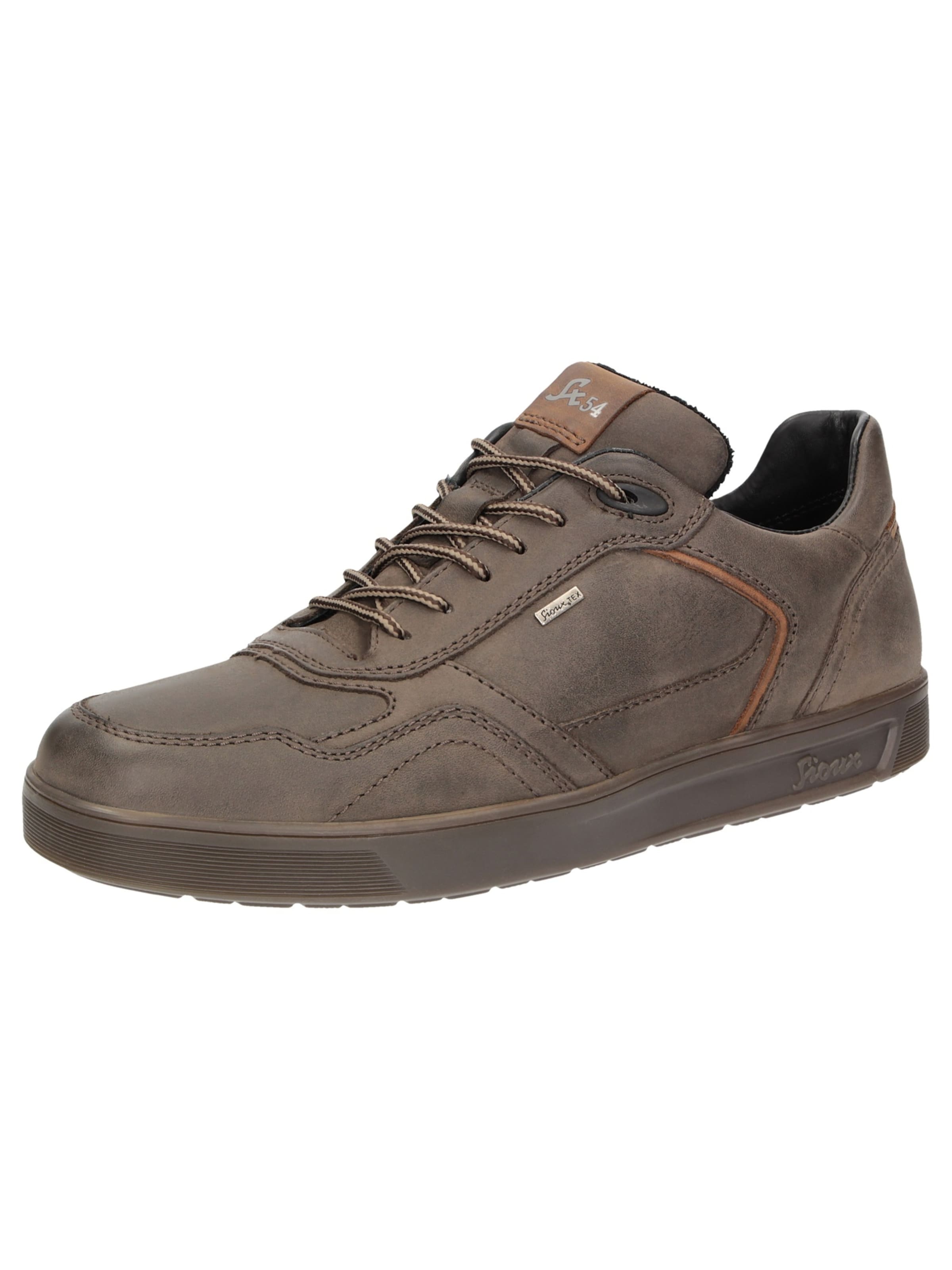 SIOUX Sneakers laag ' Tedroso-706-TEX ' in Bruin: voorkant