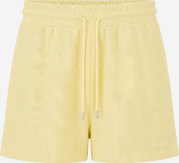 Loosefit Pantalon 'Elow' OH APRIL en jaune : devant