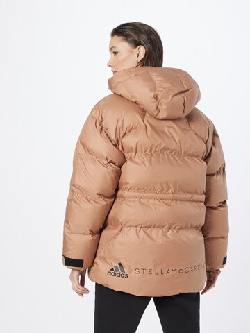 ADIDAS BY STELLA MCCARTNEY Sportjacke 'Mid- Padded Winter' in Braun